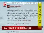 Bahçeli'den Bir Bilmece