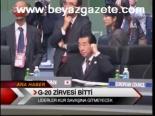 G - 20 Zirvesi Bitti