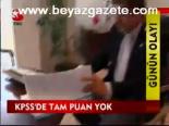Kpss'de Tam Puan Yok