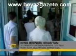 Kpss Birincisi Sivas'tan