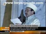 Sülaymaniyede Bayram Namazı