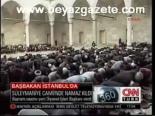 Erdoğan Süleymaniye Camii'nde Namaz Kıldı