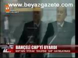 Bahçeli Chp'yi Uyardı