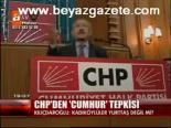 Chp'den Cumhur Tepkisi