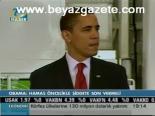 Obama: Hamas Öncelikle Şiddete Son Vermeli