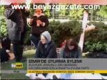 İzmir'de Oturma Eylemi