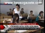Ösym'den Hatalı Soru Açıklaması