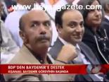 Bdp'den Baydemir'e Destek