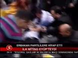 Erbakan Partililere Hitap Etti