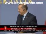 Erdoğan: Ab İpe Un Serdi