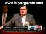 Haşim Kılıç'a Yumurtalı Protesto