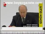 Bahçeli Sert Konuştu