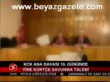 Kck Ana Davası 10. Gününde