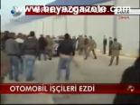 Otomobil İşcileri Ezdi