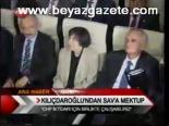 Kılıçdaroğludan Sav'a Mektup
