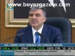 Gül: Teröre Taviz Verilmesi Söz Konusu Değildir