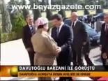Davutoğlu Barzani İle Görüştü