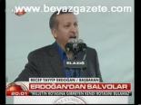 Erdoğan'dan Salvolar