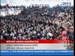 Bülent Arınç Manisa'da