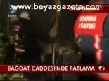 Bağdat Caddesi'nde Patlama