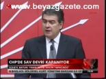 Chp'de Sav Devri Kapanıyor