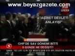 Chp'de Sav Dönemi Bitti