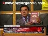 Meclis'te Kürtçe Protesto