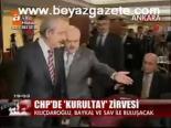 Chp'de Kurultay Zirvesi