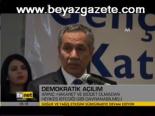 Arınç'on Özgürlük Vurgusu