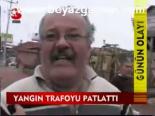 Yangın Trafoyu Patlattı
