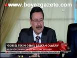 Gürsel Tekin Genel Başkan Olacak