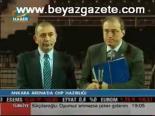 Ankara Arena'da Chp Hazırlığı