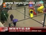 Antalya'yı Sel Aldı
