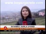 İstanbul Karla Uyandı