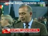 Chp'de Yeni Sayfa