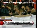 Chp'de Kurultay Heyecanı