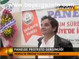 Panelde Protesto Gerginliği