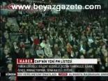 Chp'nin Yeni Pm Listesi