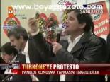 Türköne'ye Protesto