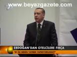 Erdoğan'dan Otelcilere Fırça