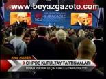 Chp'de Kurultay Tartışmaları