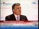 Türkiye- Tacikistan İş Forumu