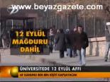 Üniversitede 12 Eylül Affı