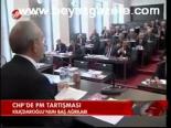 Chp'de Pm Tartışması