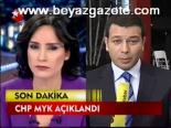 Chp Myk Açıklandı
