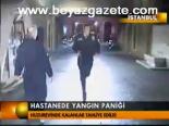 Hastanede Yangın Paniği