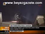 Zeytinburnu'nda Yangın