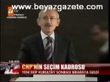 Chp'nin Seçim Kadrosu