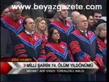 Milli Şairin 74. Ölüm Yıldönümü