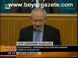 Chp Liderinin Vaadleri